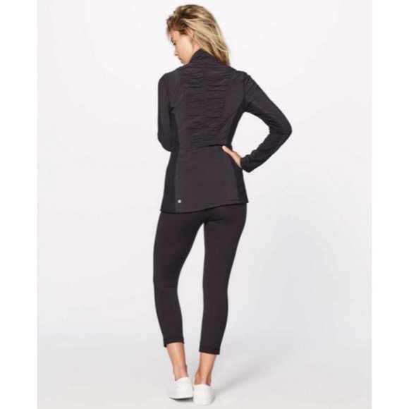 Lululemon Round Trip Jacket Black Size 2 Swift Ultra Light - Picture 4 of 9
